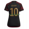Maillot de Supporter Allemagne Serge Gnabry 10 Extérieur Coupe du Monde 2022 Pour Femme